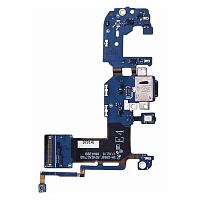 Шлейф Samsung Galaxy S8 Plus G955F з роз'ємом зарядки та мікрофоном - нижня плата