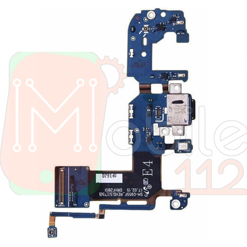Шлейф Samsung Galaxy S8 Plus G955F з роз'ємом зарядки та мікрофоном - нижня плата