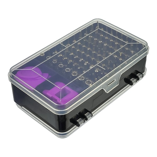 Набір інструментів Aida A-135in1 (ручка, 115 біт, 2 подовжувачі, пінцет, 13 оупентулів, магнітайзер, 2 SIM-ключи)