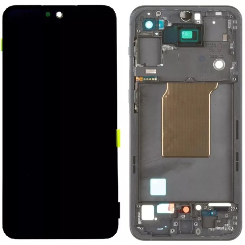 Дисплей Samsung Galaxy A55 5G A556 з тачскріном (оригінал OEM SP з темно-синьою рамкою)