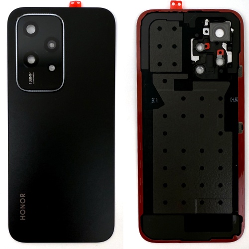 Задняя крышка Honor 200 Lite (черная Original New со стеклом камеры)