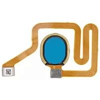 Шлейф ZTE Blade A7s 2020 A7020 зі сканером відбитка пальця (синій)