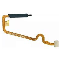 Шлейф Tecno Camon 18P CH7n с кнопкой включения и сканером отпечатка пальца (серый оригинал Китай)