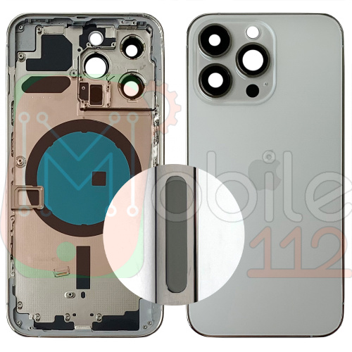 Корпус Apple iPhone 13 Pro (сріблястий оригінал Китай US)