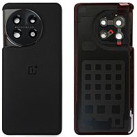 Задняя крышка OnePlus 11 (черная Original New со стеклом камеры)