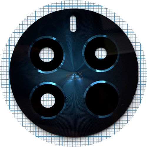 Скло камери Realme 12 Pro (синє)