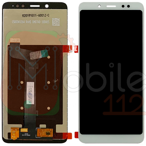 Дисплей Xiaomi Redmi Note 5, Redmi Note 5 Pro m1803e7sg з тачскріном (білий AAA)