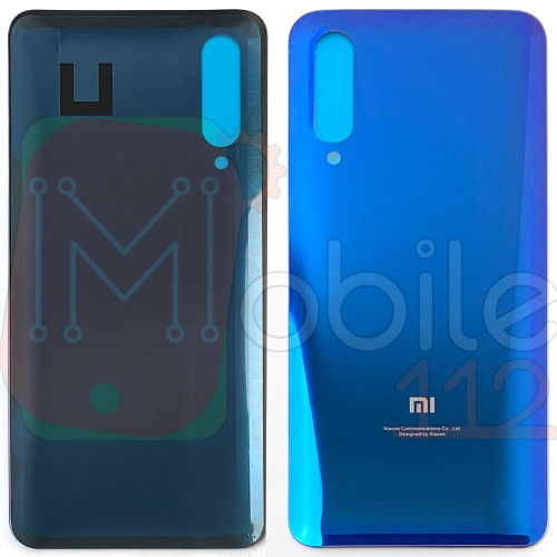 Задня кришка Xiaomi Mi 9 M1902F1G (синя оригінал Китай)