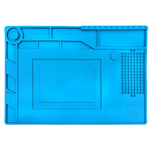 Силіконовий вогнетривкий килимок (робоче місце майстра) Mechanic V72 388 x 270 мм (магнітний)