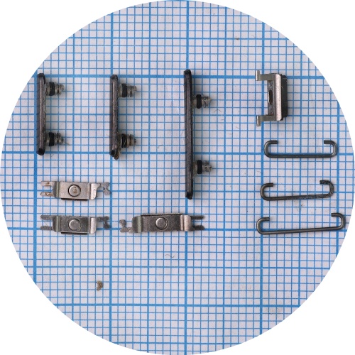 Набір кнопок Apple iPhone XS Max (чорний оригінал 100%)