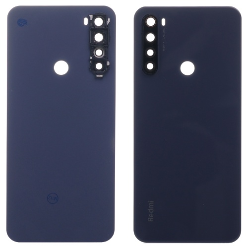 Задня кришка Xiaomi Redmi Note 8T M1908C3XG (сіра оригінал Китай зі склом камери)