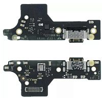 Шлейф Xiaomi Redmi 12 5G з роз'ємом зарядки та мікрофоном - нижня плата (оригінал Китай)