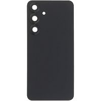 Задня кришка Samsung Galaxy S24 FE S721 (чорна зі склом камери)