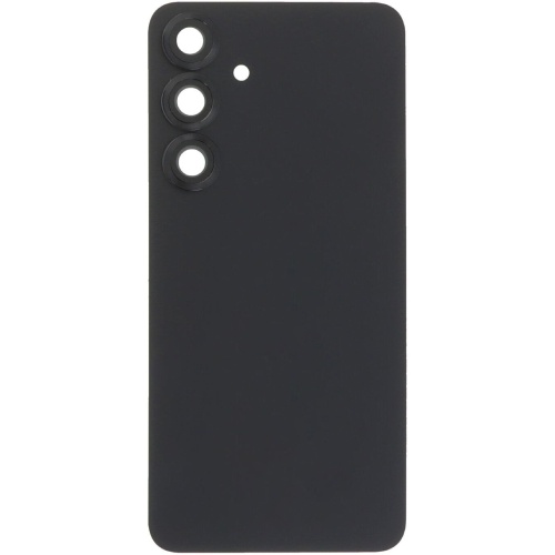 Задня кришка Samsung Galaxy S24 FE S721 (чорна зі склом камери)