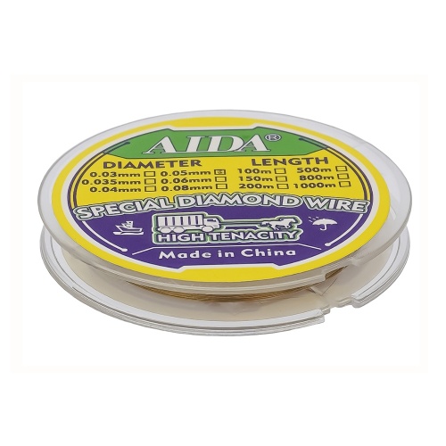 Дріт (струна) Aida 0,05 мм/ 100 м для розділення комплектів дисплей+тачскрин, підвищеної міцності