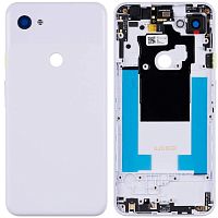 Задняя крышка Google Pixel 3A XL (сиреневая оригинал Китай со стеклом камеры)