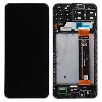 Дисплей Samsung Galaxy A13 4G A135F + тачскрин с рамкой (SM-A135F BS066FBM-L01-D800-R5.7 оригинал Китай)