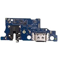 Шлейф Realme C63 з роз'ємами зарядки, навушників та мікрофоном - нижня плата (AAA)