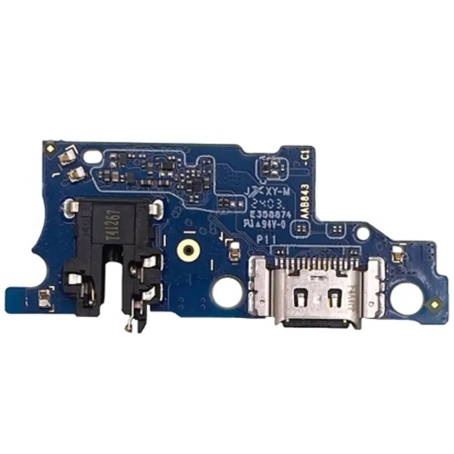 Шлейф Realme C63 з роз'ємами зарядки, навушників та мікрофоном - нижня плата (AAA)