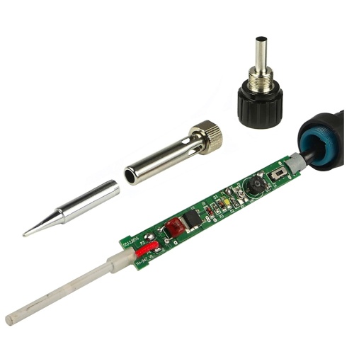 Паяльник WEP 947-III з підставкою, жалом 900M, вимикачем, рег. t 220-480 гр C, індикатором роботи (60W, 220V) фото 3 Паяльник WEP 947-III з підставкою, жалом 900M, вимикачем, рег. t 220-480 гр C, індикатором роботи (60W, 220V) фото 3