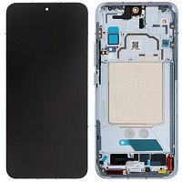 Дисплей Xiaomi 13 + тачскрин (оригинал Китай с синей рамкой)