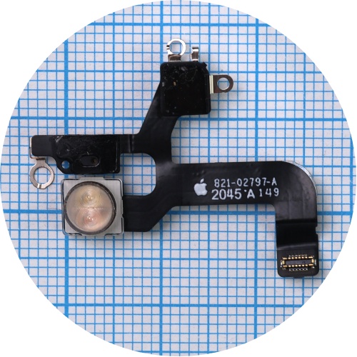 Шлейф Apple iPhone 12  зі спалахом та мікрофоном (оригінал 100%)