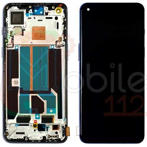 Дисплей OnePlus Nord 2 5G + тачскрин с рамкой (оригинал Китай)
