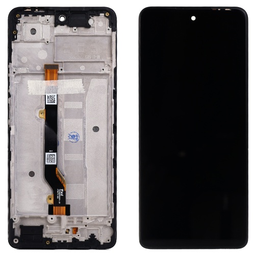 Дисплей Infinix Hot 40 X6836 з тачскріном та рамкою (оригінал Китай)