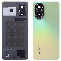 Задняя крышка Oppo Realme C67 (зеленая оригинал 100% со стеклом камеры)