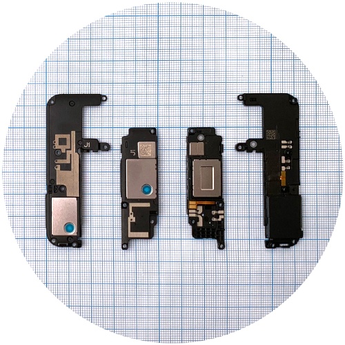 Дзвінок Xiaomi Mi 10, Mi 10 Pro нижній, набір у рамці - поліфонічний динамік фото 2 Дзвінок Xiaomi Mi 10, Mi 10 Pro нижній, набір у рамці - поліфонічний динамік фото 2