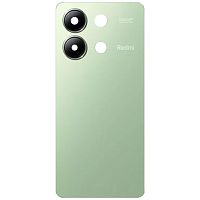 Задня кришка Xiaomi Redmi Note 13 4G (зелена оригінал Китай зі склом камери)