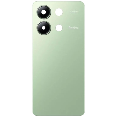 Задня кришка Xiaomi Redmi Note 13 4G (зелена оригінал Китай зі склом камери)