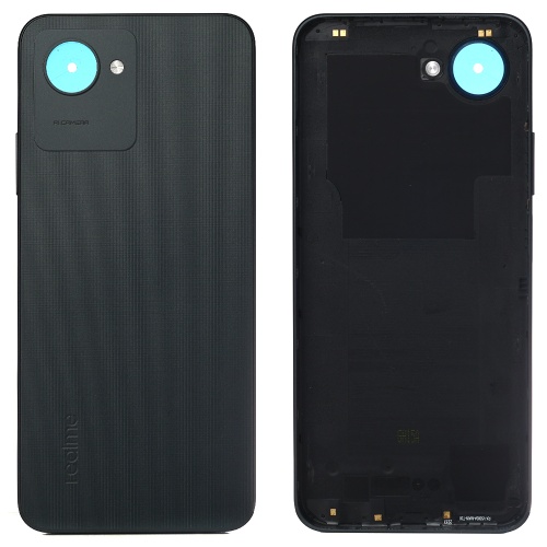 Задня кришка Realme C30s (чорна оригінал Китай)