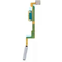 Шлейф Motorola Edge X30 XT2201-2 с кнопкой включения и сканером отпечатка пальца (серебристый оригинал Китай)