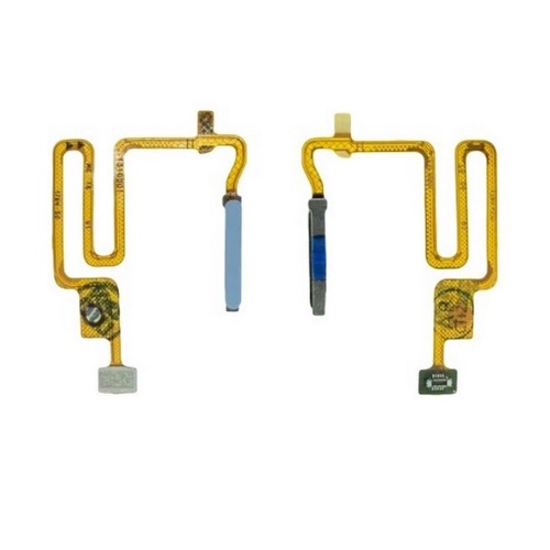 Шлейф Oppo A16, A16s, A54, A54s зі сканером відбитка пальця (синій)