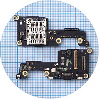 Шлейф Realme 10 Pro+ Plus RMX3687 з роз'ємом Sim-карти та мікрофоном - нижня плата (оригінал 100%)