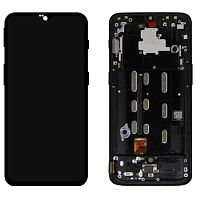 Дисплей OnePlus 6T A6013 + тачскрин (оригинал Китай с рамкой)