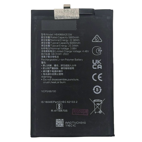 Акумулятор Huawei HB4966A2EGW Honor X7b (оригінал Китай 6000 mAh)