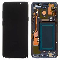 Дисплей Samsung Galaxy S9 Plus G965F + тачскрин (IN-CELL с синей рамкой)