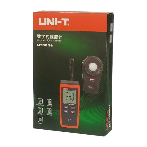 Люксметр цифровой UNI-T UT383S с выносным датчиком (измерение 0-199900 lux) фото 5