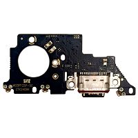 Шлейф Oppo Reno11 F CPH2603  с разъемами зарядки и микрофоном - нижняя плата (AAA)
