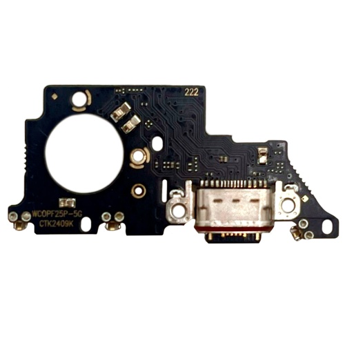 Шлейф Oppo Reno11 F CPH2603 з роз'ємами зарядки та мікрофоном - нижня плата (AAA) Шлейф Oppo Reno11 F CPH2603 з роз'ємами зарядки та мікрофоном - нижня плата (AAA)