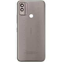 Задняя крышка Nokia C22 (золотистая оригинал Китай со стеклом камеры)