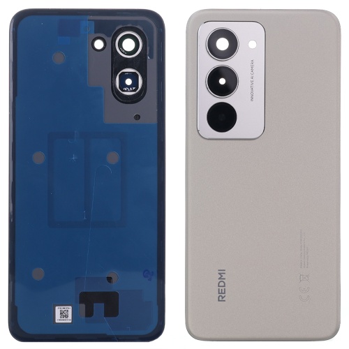 Задня кришка Xiaomi Redmi 15 4G Global 167 мм 25062RN2DA 25062RN2DL (сіра оригінал Китай зі склом камери)