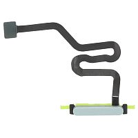 Шлейф Samsung Galaxy A16 4G A165F з кнопкою включення та сканером відбитка пальця (зелений оригінал Китай)