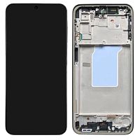 Дисплей Samsung Galaxy A26 5G A266 + тачскрин с рамкой (оригинал OEM SP)