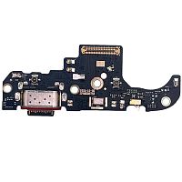 Шлейф Motorola Moto G75 XT2437-2 з роз'ємом зарядки та мікрофоном - нижня плата (AAA)