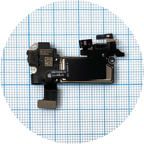 Шлейф Apple iPhone 12, iPhone 12 Pro з датчиком наближення, мікрофоном та динаміком (оригінал 100%) фото 2