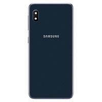 Задня кришка Samsung Galaxy A10e A102U (чорна оригінал Китай зі склом камери)