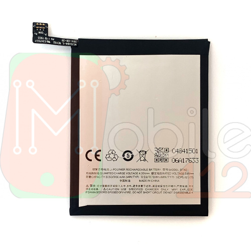 Акумулятор Meizu BT42 M1 Note Розпродаж (оригінал Китай 3100 mAh)